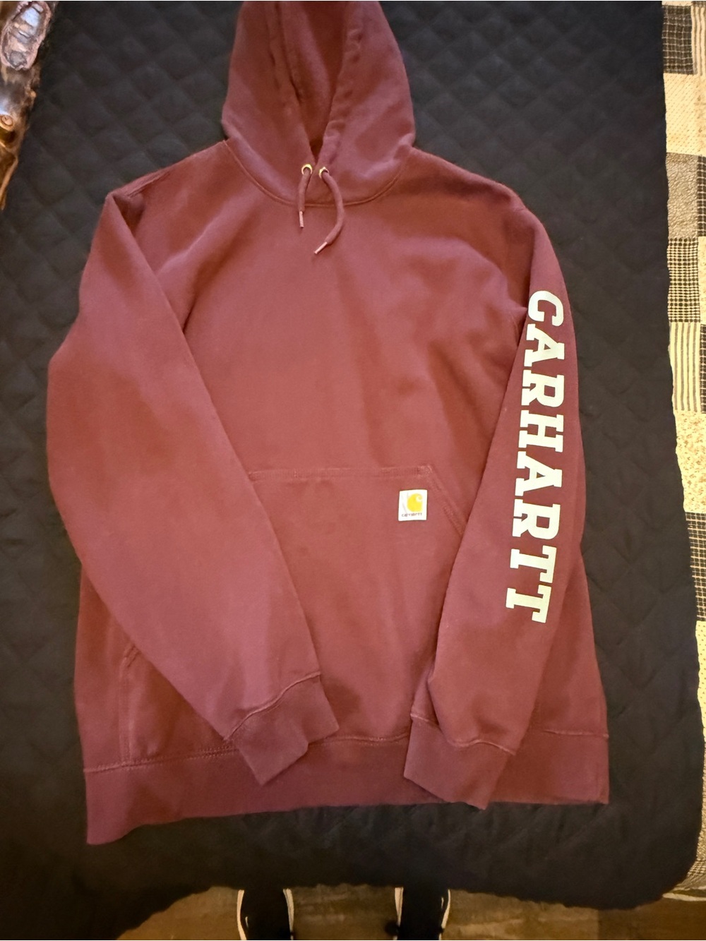 Carhartt Rain Defender Loose Fit 1889 Graphic Men’s Hooded Sweatshirt size L